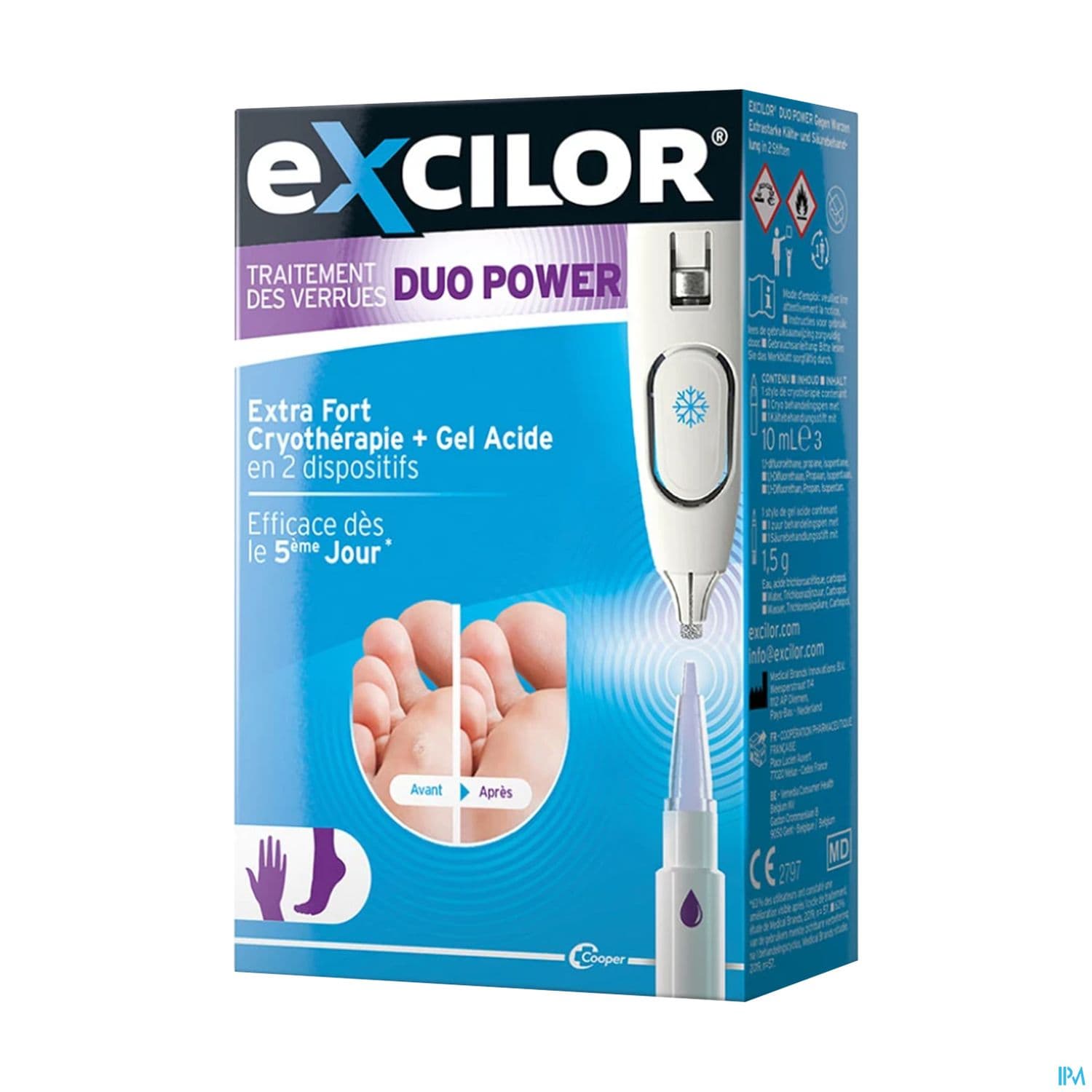 EXCILOR VERRUE DUOPOWER