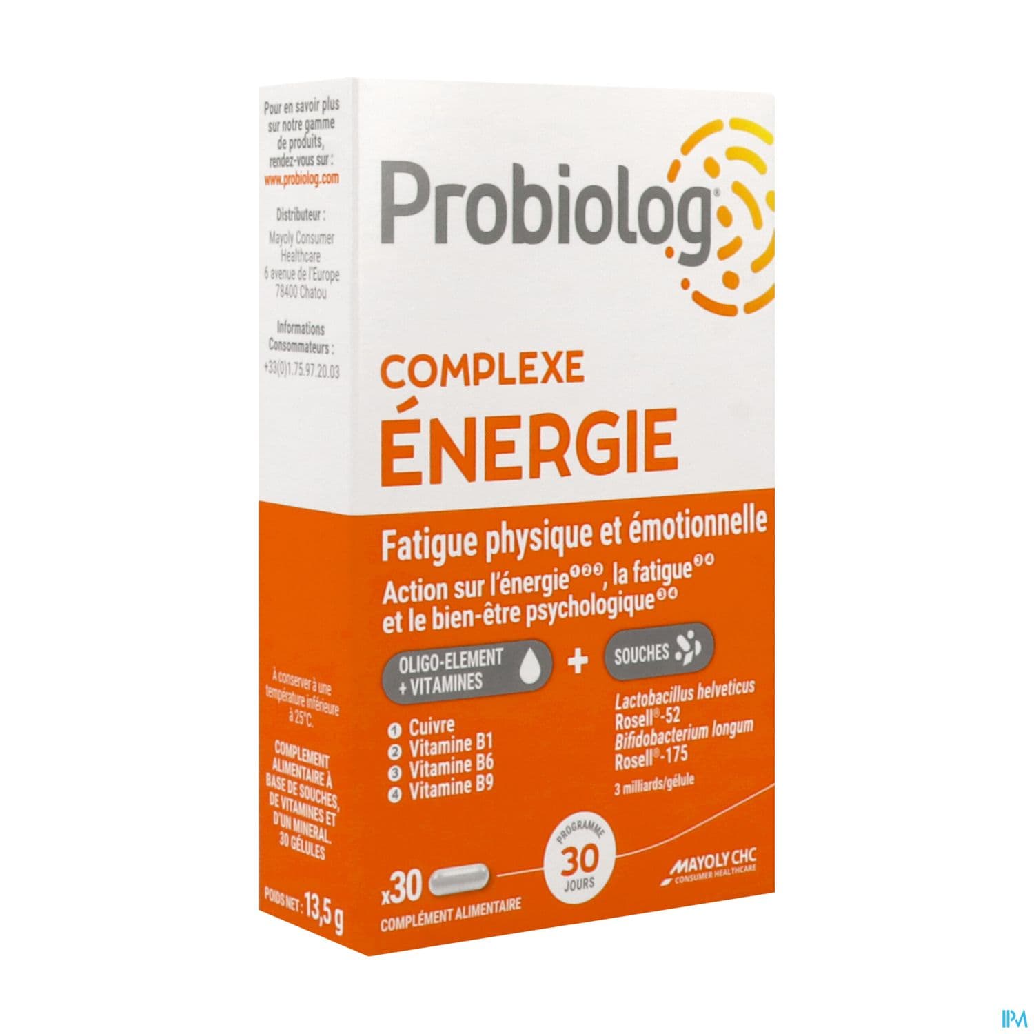 Probiolog Complexe Energie Gelule 30