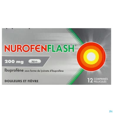 NUROFENFLASH 200MG CPR 12