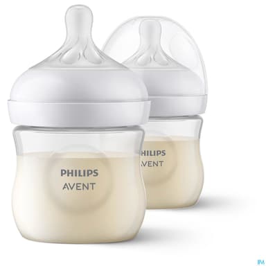 BIB AVENT NAT RESPONSE 125MLX2