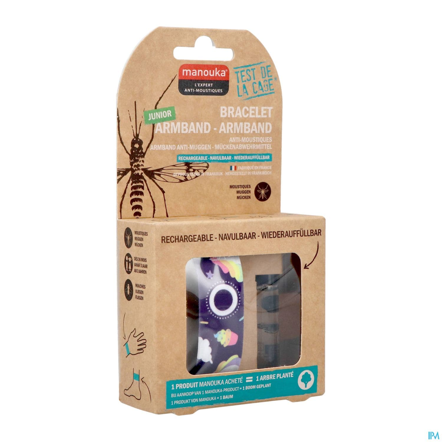 MANOUKA BRACEL A/MOUST ENF LICORNE