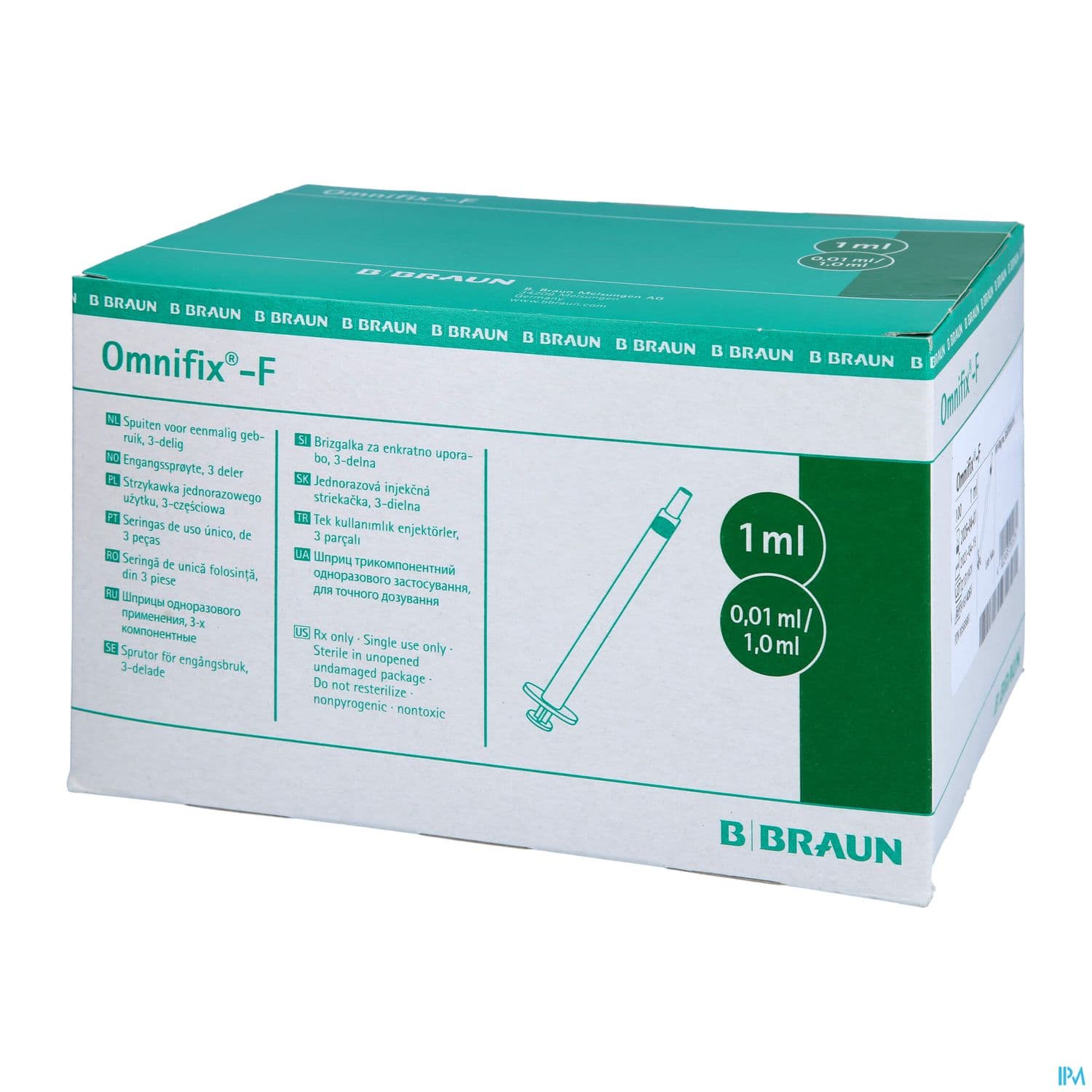 Omnifix Seringue Tuberculine Solo F 1ml