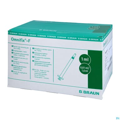 Omnifix Seringue Tuberculine Solo F 1ml