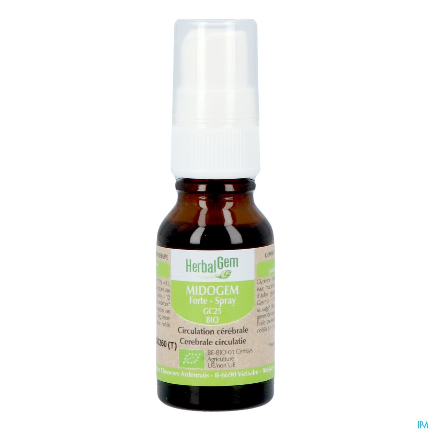 Herbalgem Midogem Forte Gc25 Cerebral Bio Spray 15ml
