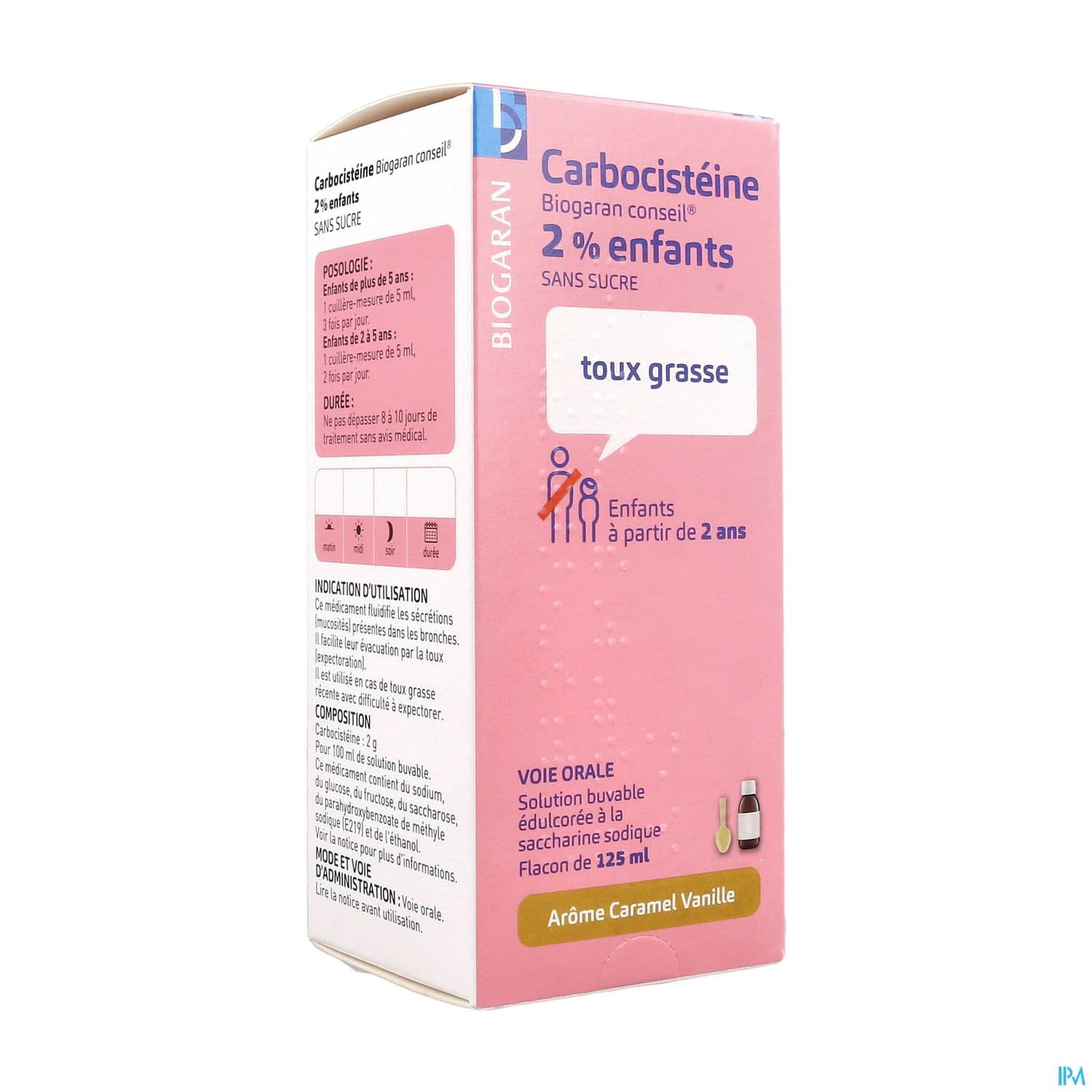 CARBOCISTEINE 2% BIOG SOL S/S125ML