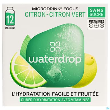 Waterdrop Microdrink Focus Boite De 2g X12