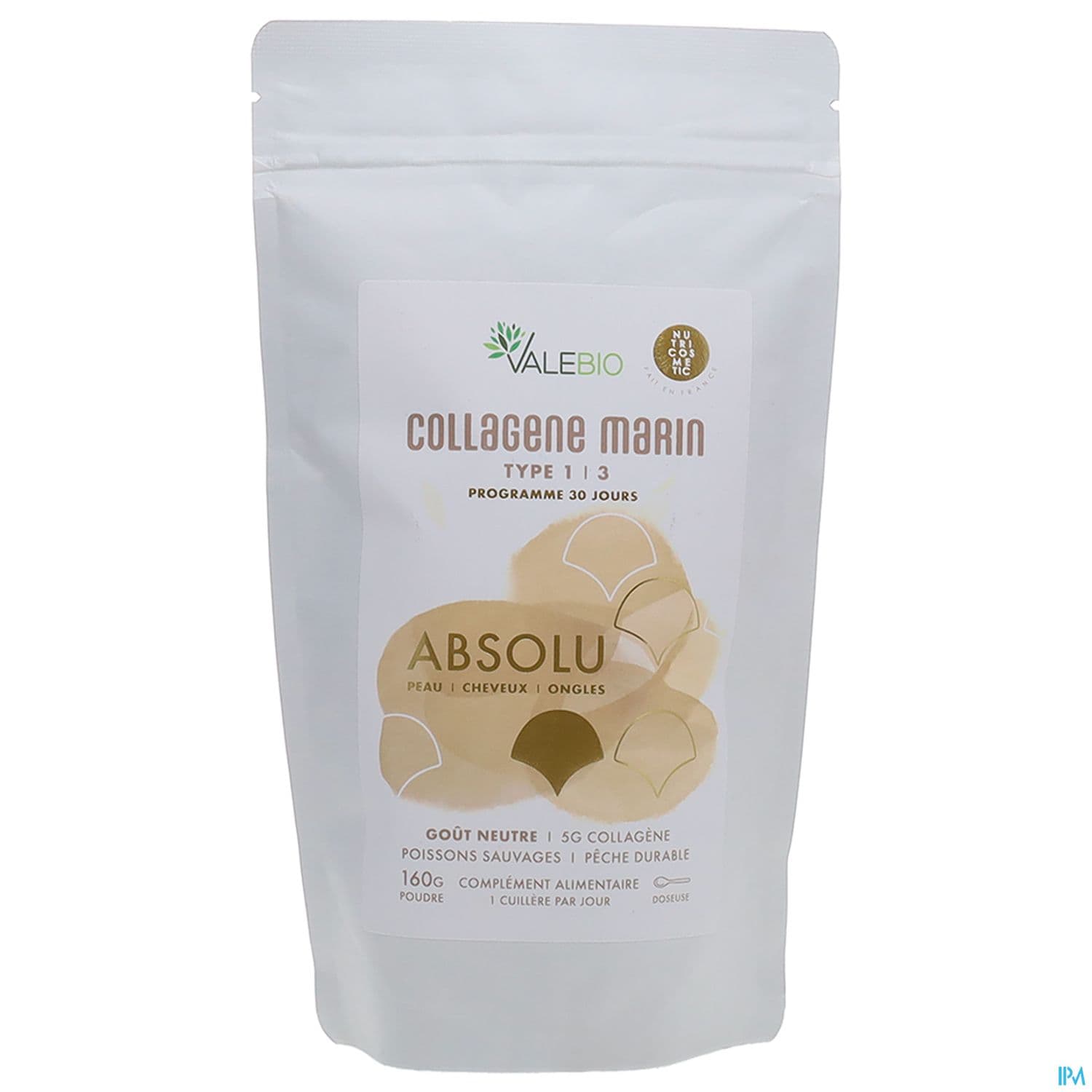 Valebio Nutricosmetique Collagene Marin Absolu Neutre 160g
