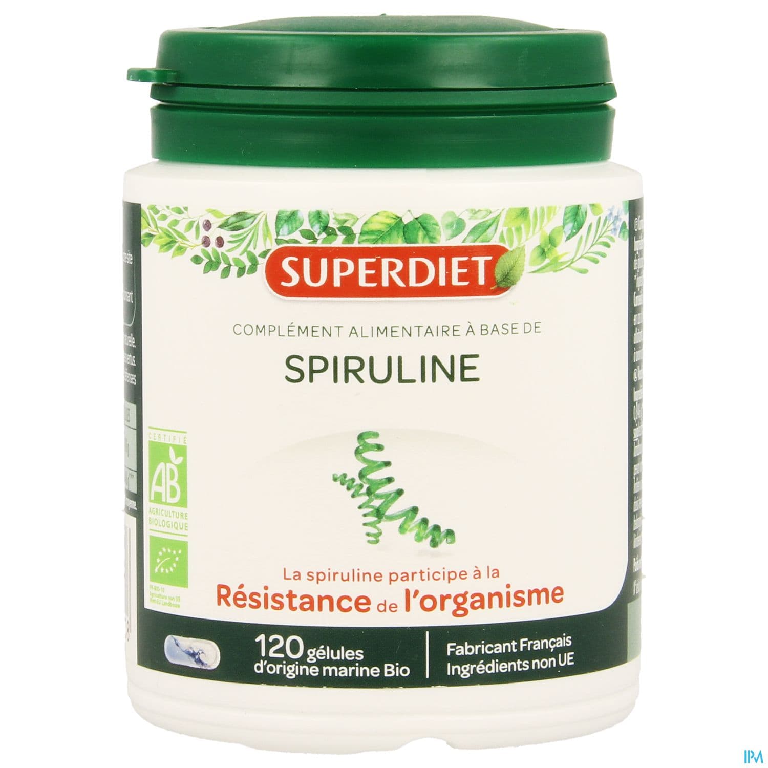 Spiruline Bio Caps 120