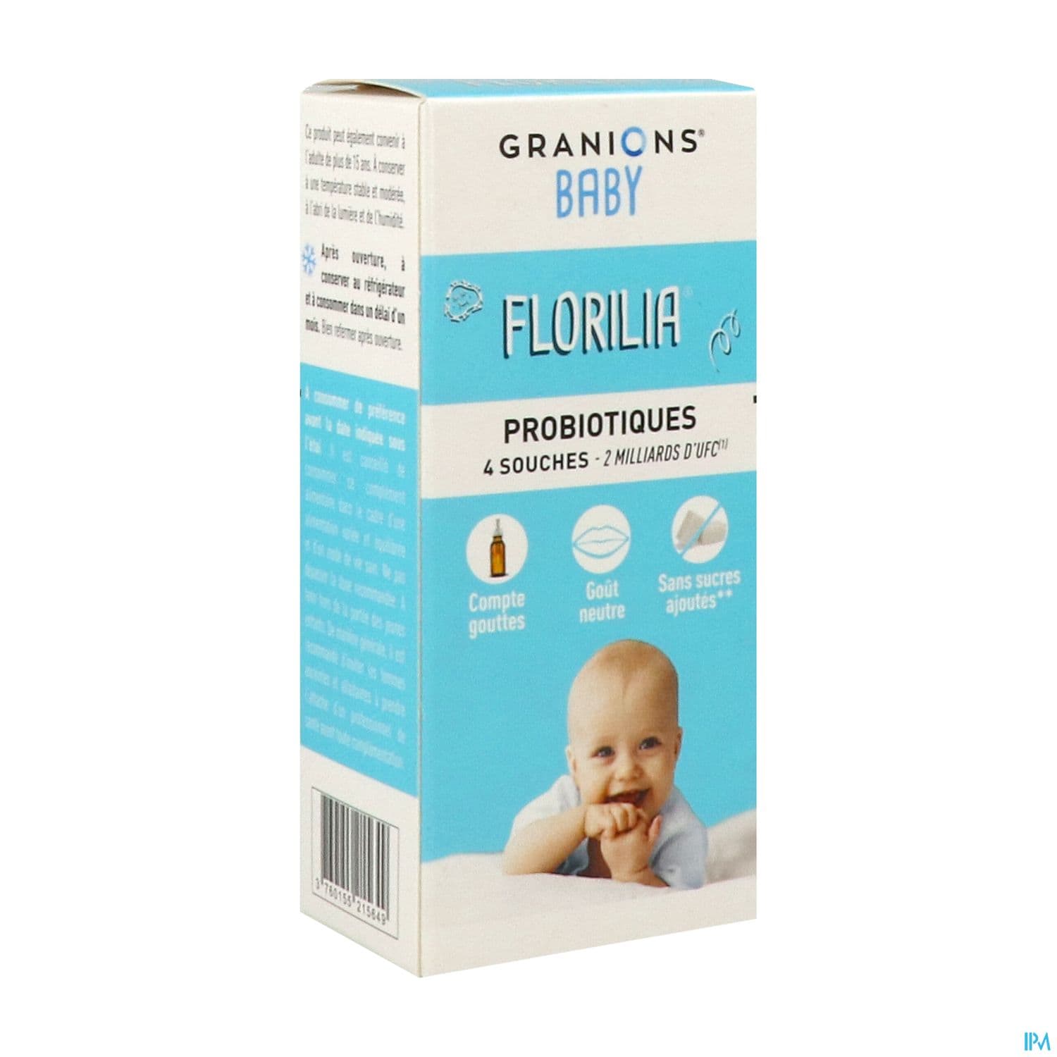 Granions Baby Florilia Probiotiques Sirop 15ml