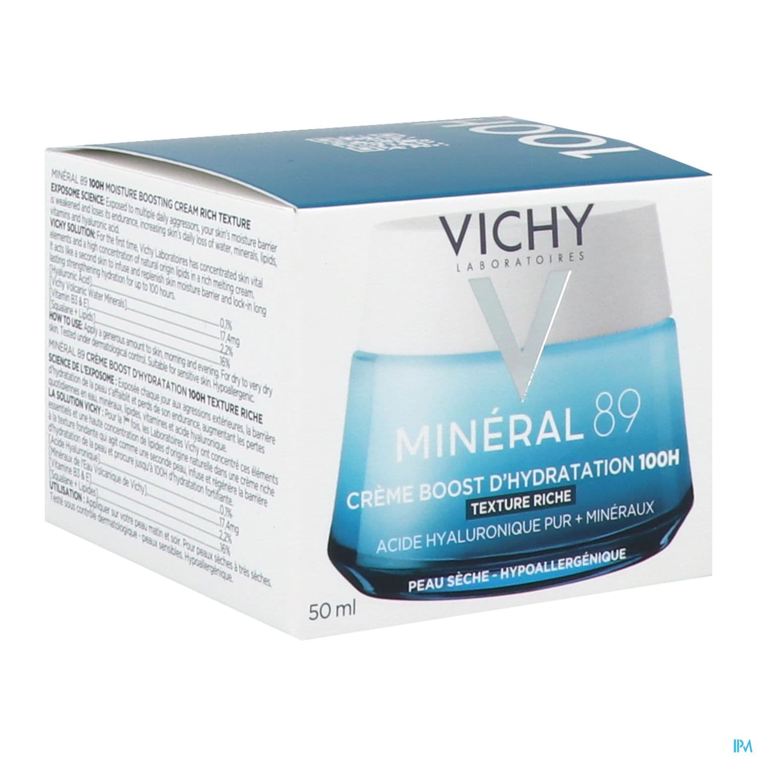 VICHY MINERAL89 CR BOOST RICHE50ML