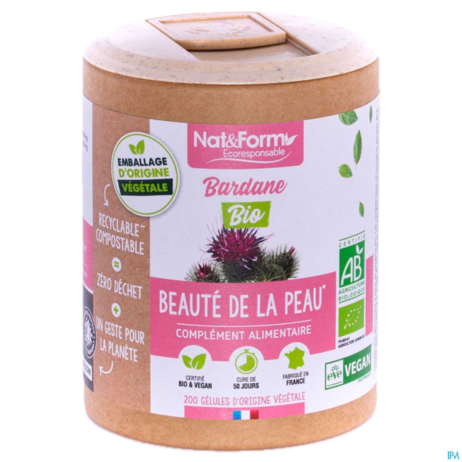 NAT&FORM ECO BARDAN BIO GELVEG200