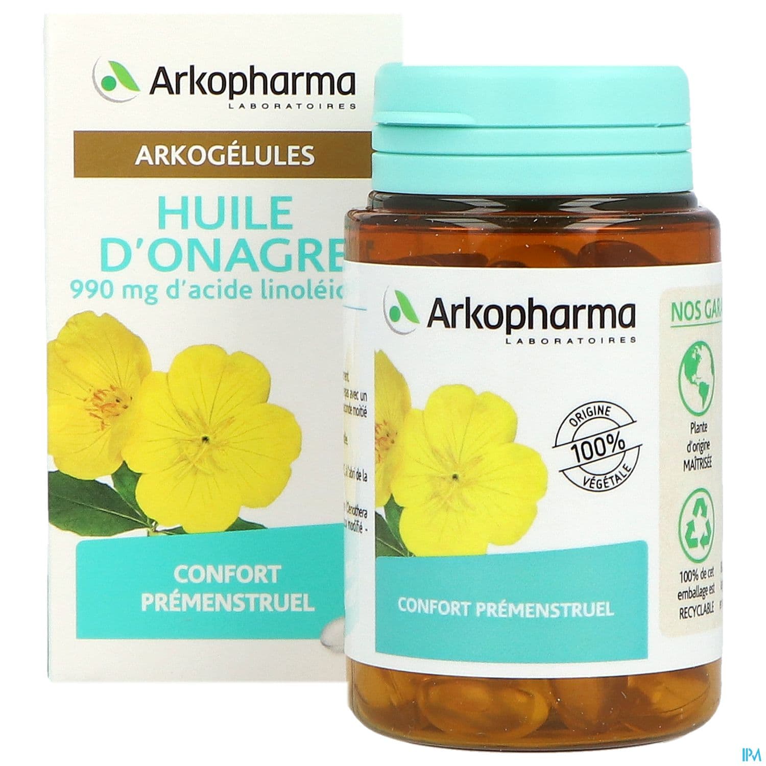 ARKOG HUILE D ONAGRE BIO CAPS 60
