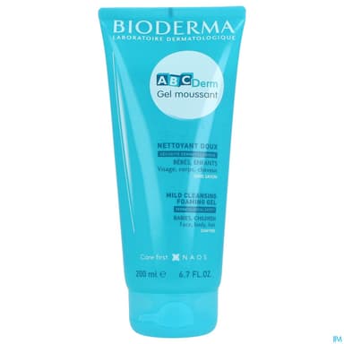 ABCDERM GEL MOUSSANT TUB 200ML
