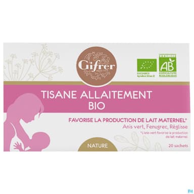 Gifrer Tisane Allaitement Bio Sachet 20