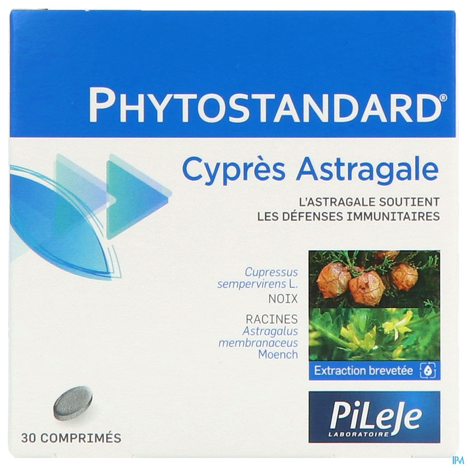 Pileje Phytostandard Cypres Astragale Comprime 30