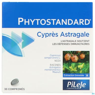 Pileje Phytostandard Cypres Astragale Comprime 30