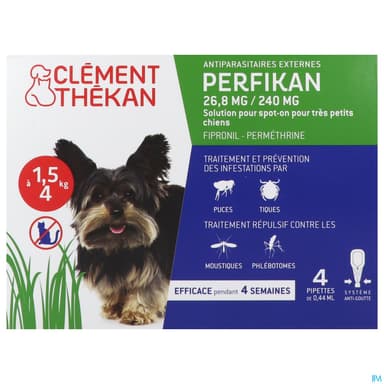 CLEM/THEK PERFIKAN CHIEN 1,5-4KG 4