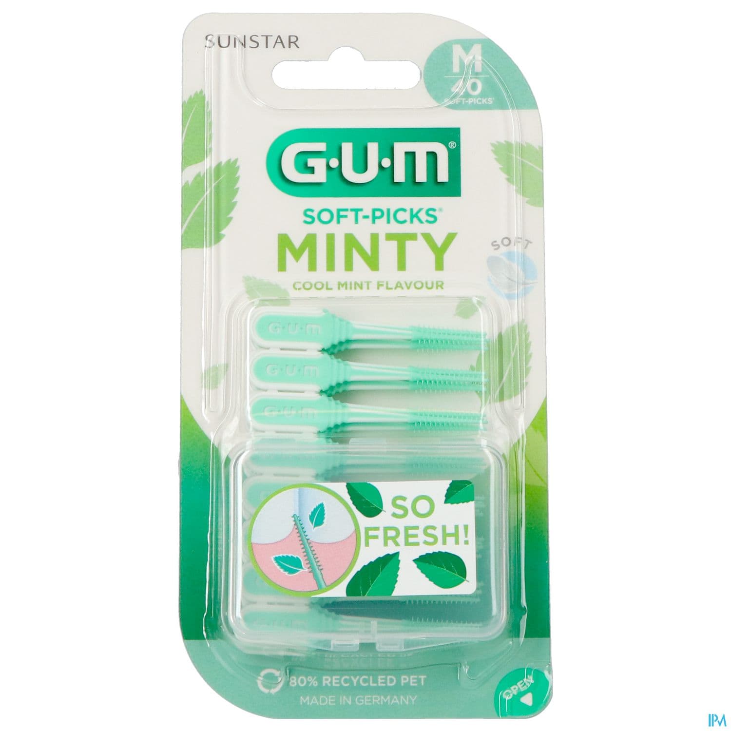 Gum Softpicks Comfort Flex Medium Mint 40