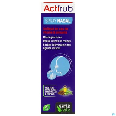 ACTIRUB SANTE VERTE SPR NAS 20ML