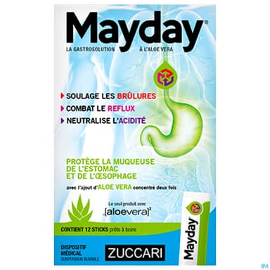 ALOE VERA MAYDAY REFLUX STICK 12