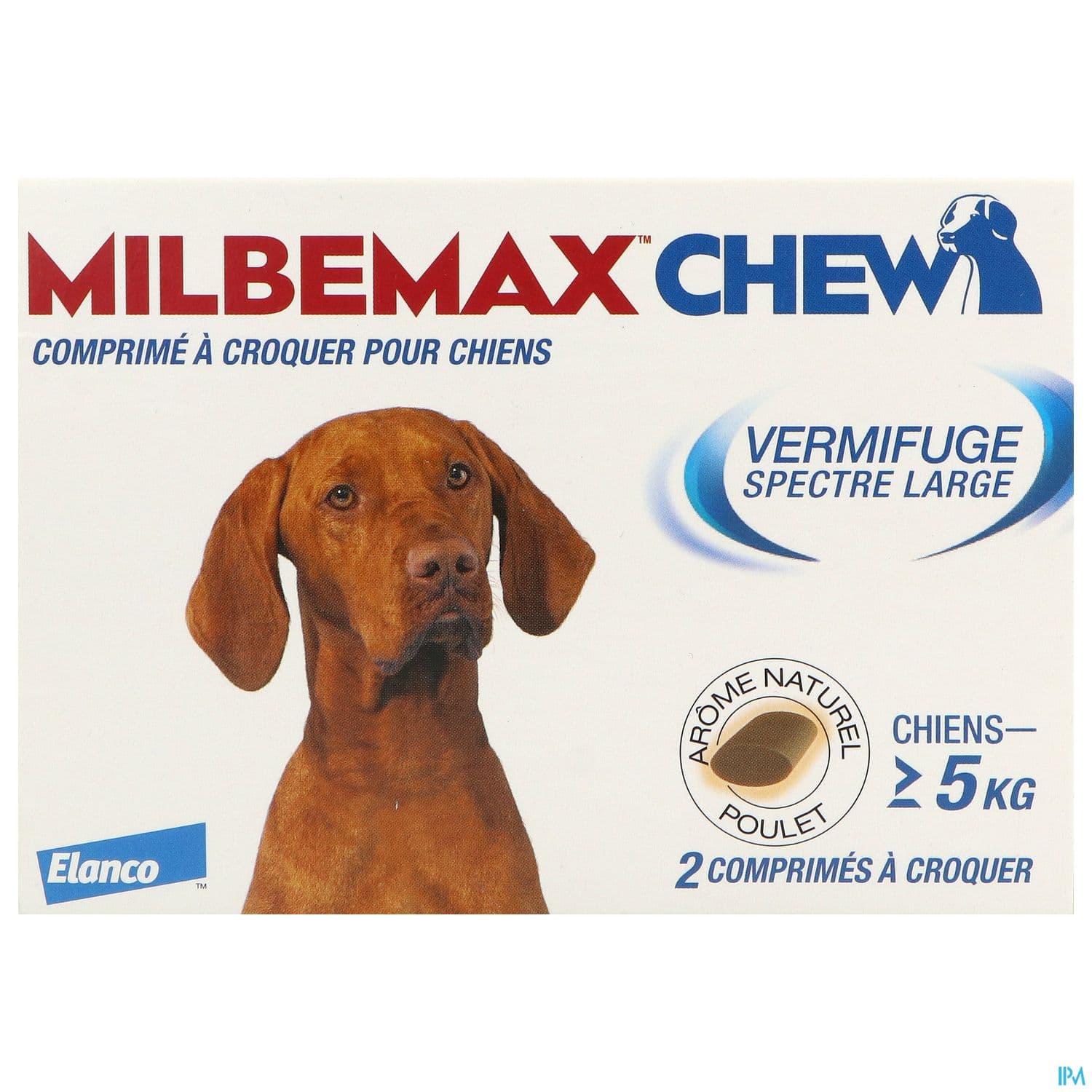 MILBEMAX CHEW CHIEN +5KG CPR 2