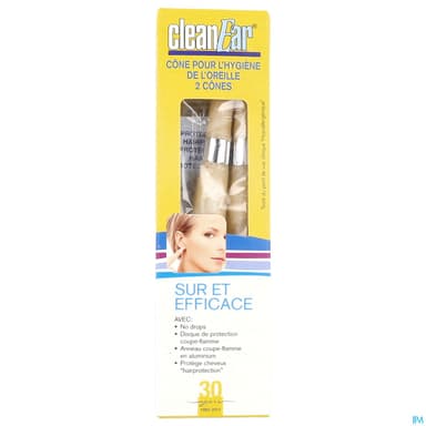 CLEANEAR BOUGIE AURIC HYG OREIL X2