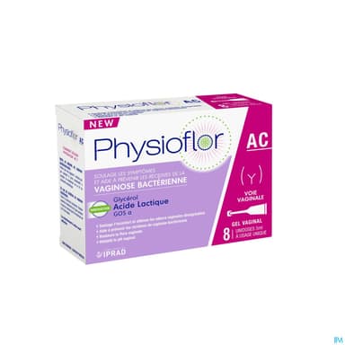 PHYSIOFLOR AC GEL VAGIN UNID 5ML 8