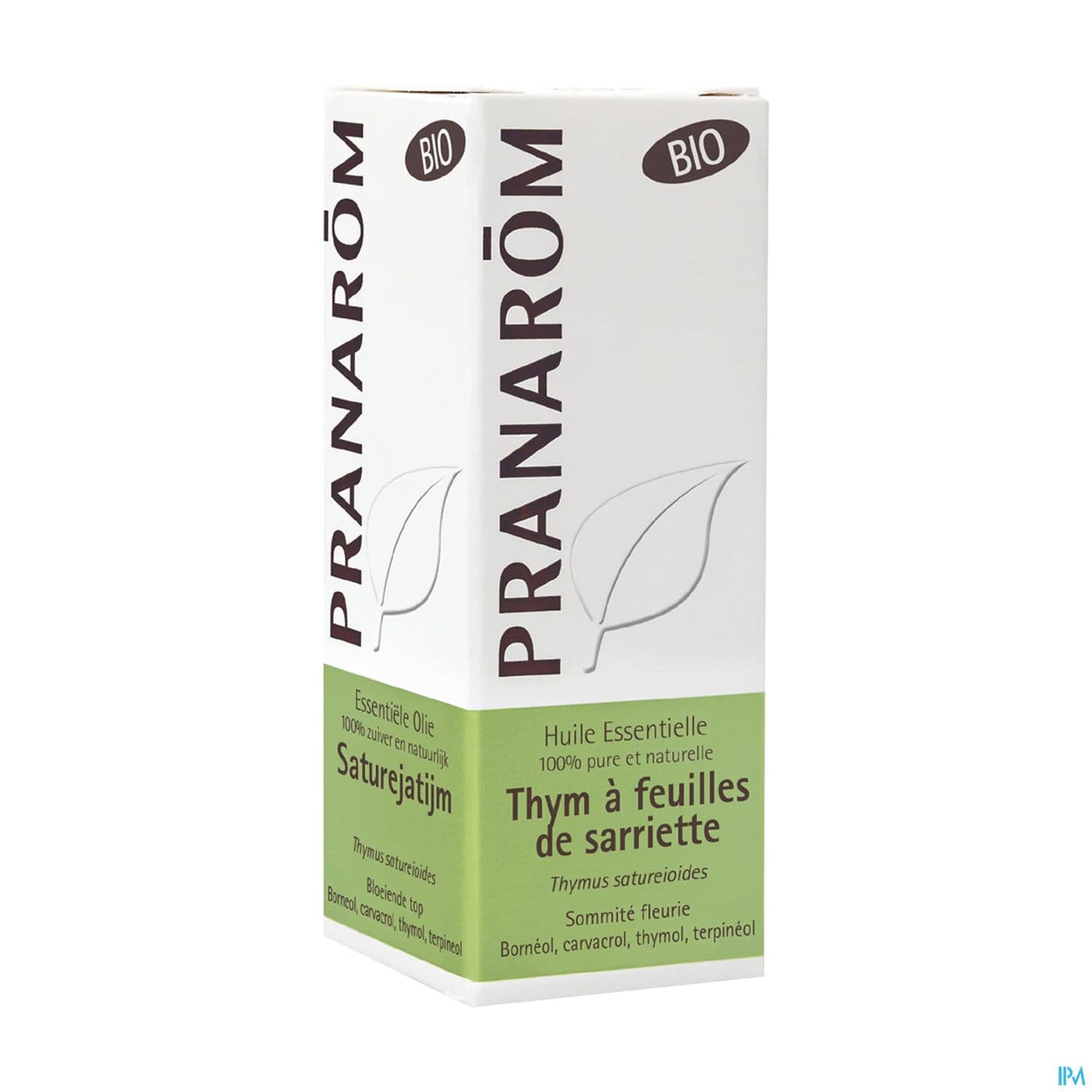 Pranarom Huile Essentielle Bio Thym Feuille De Sarriette Sommite Fleurie 10ml