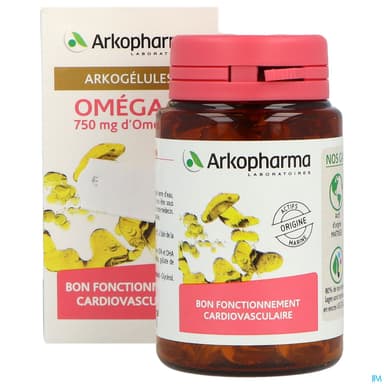 ARKOGELUKES OMEGA 3 MARINE CAPS FL/60
