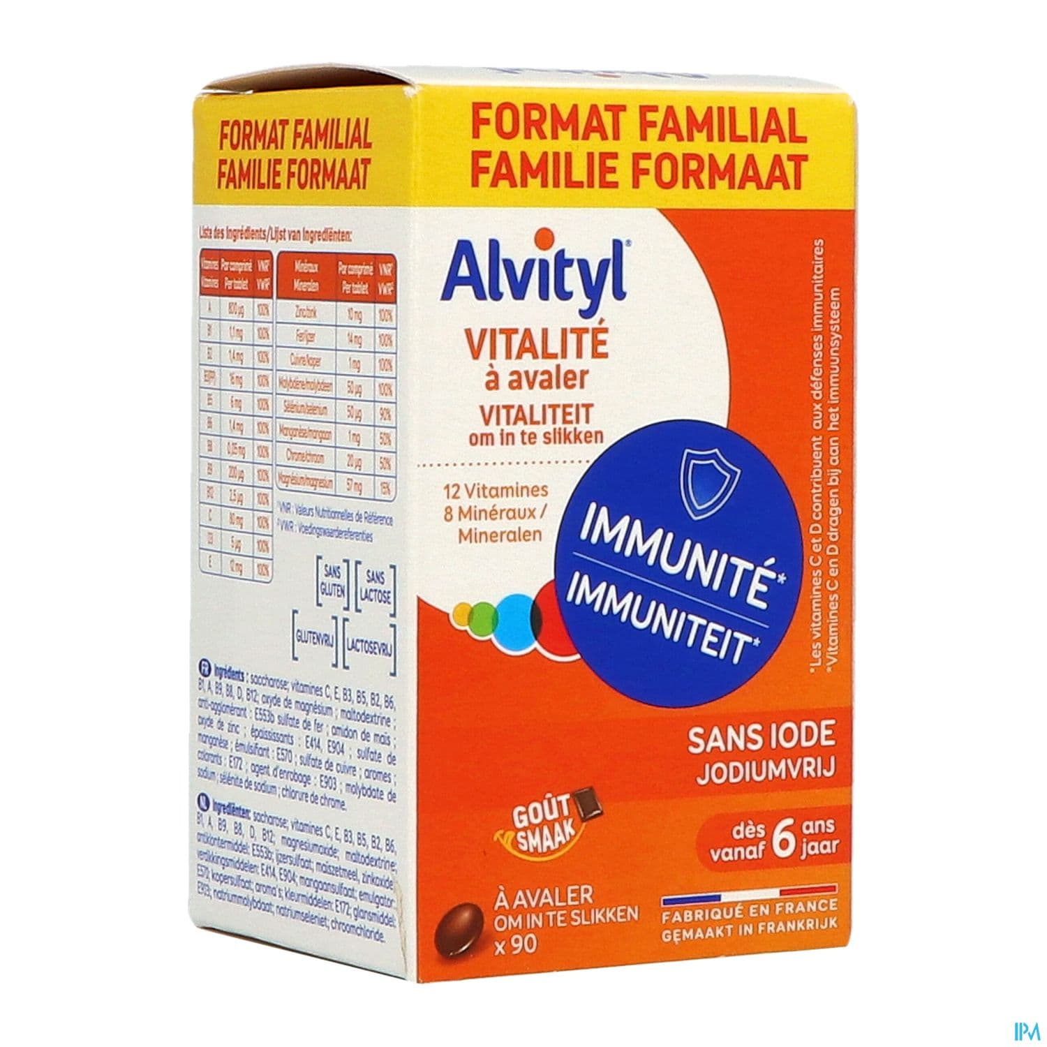 ALVITYL VITALITE A AVALER CPR 90