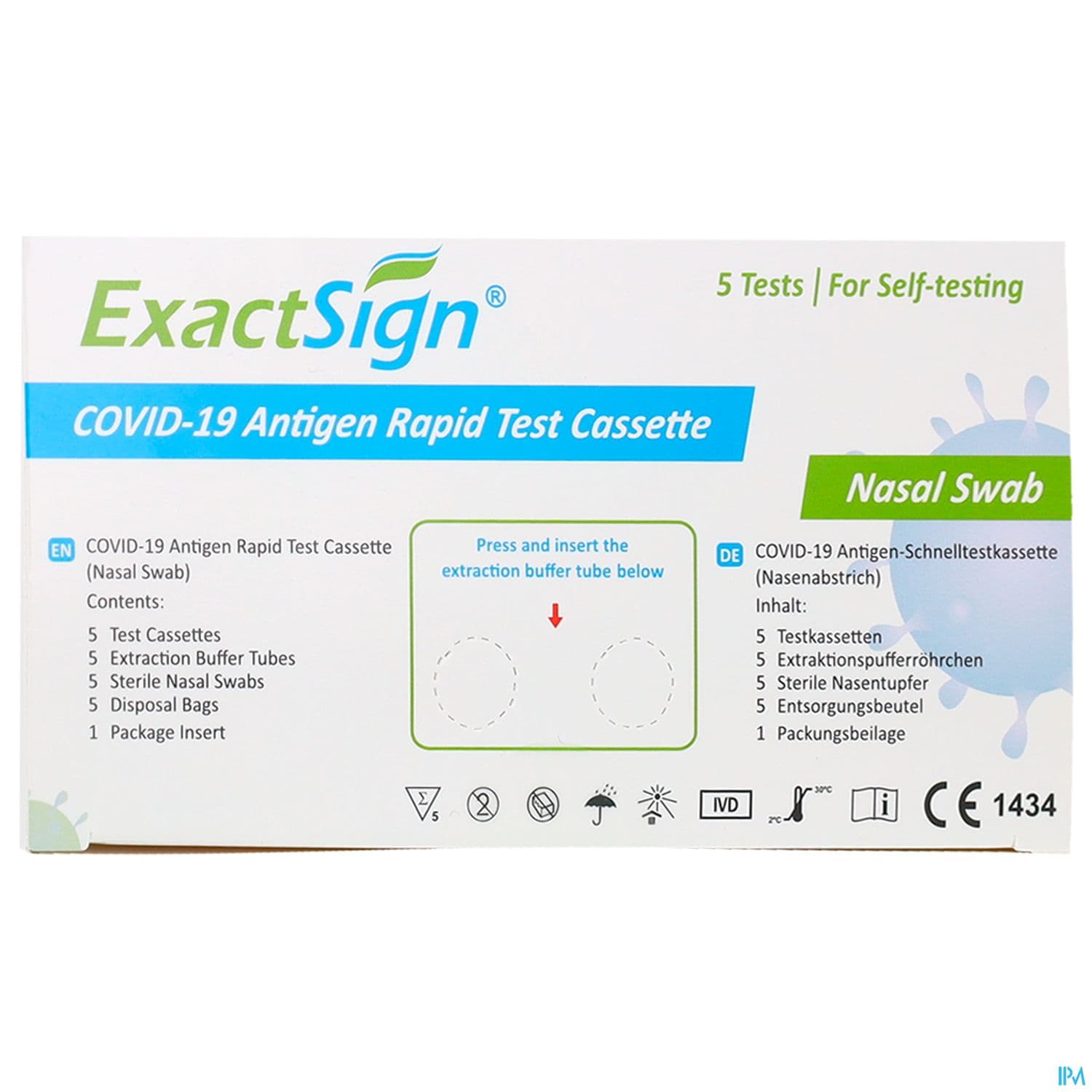 EXACT SIGN AUTOTEST COVID AG 5