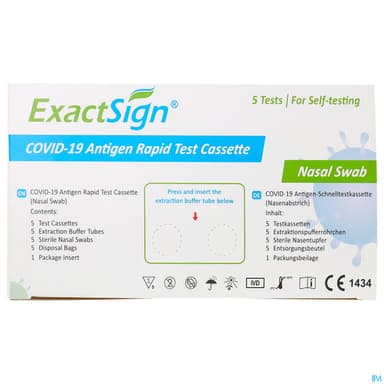 EXACT SIGN AUTOTEST COVID AG 5