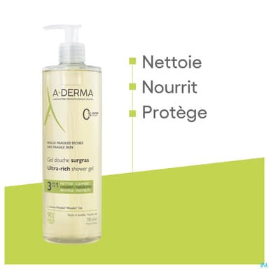 A-DERMA GEL DCH SURGRAS 750ML