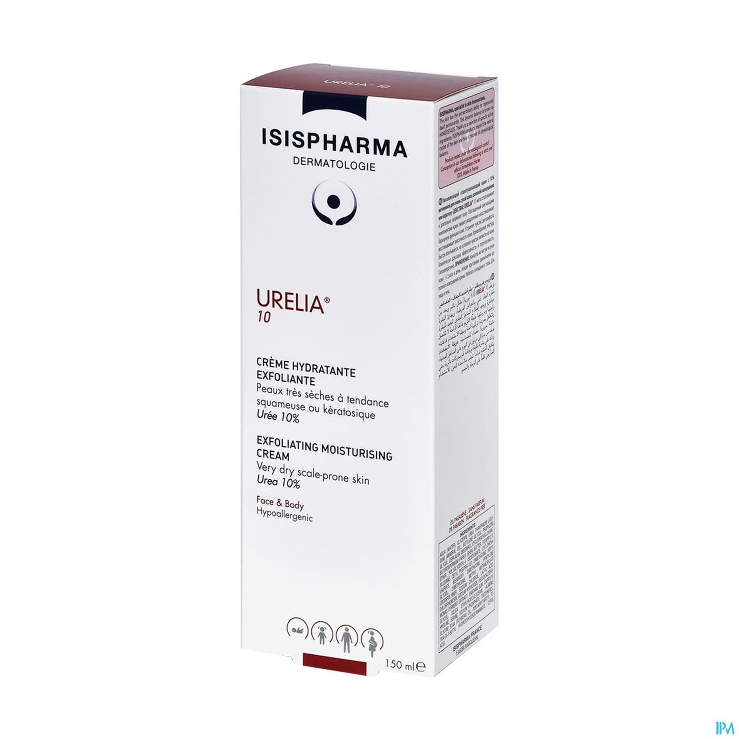 URELIA 10 CR CORPS PTS/SQUAM 150ML