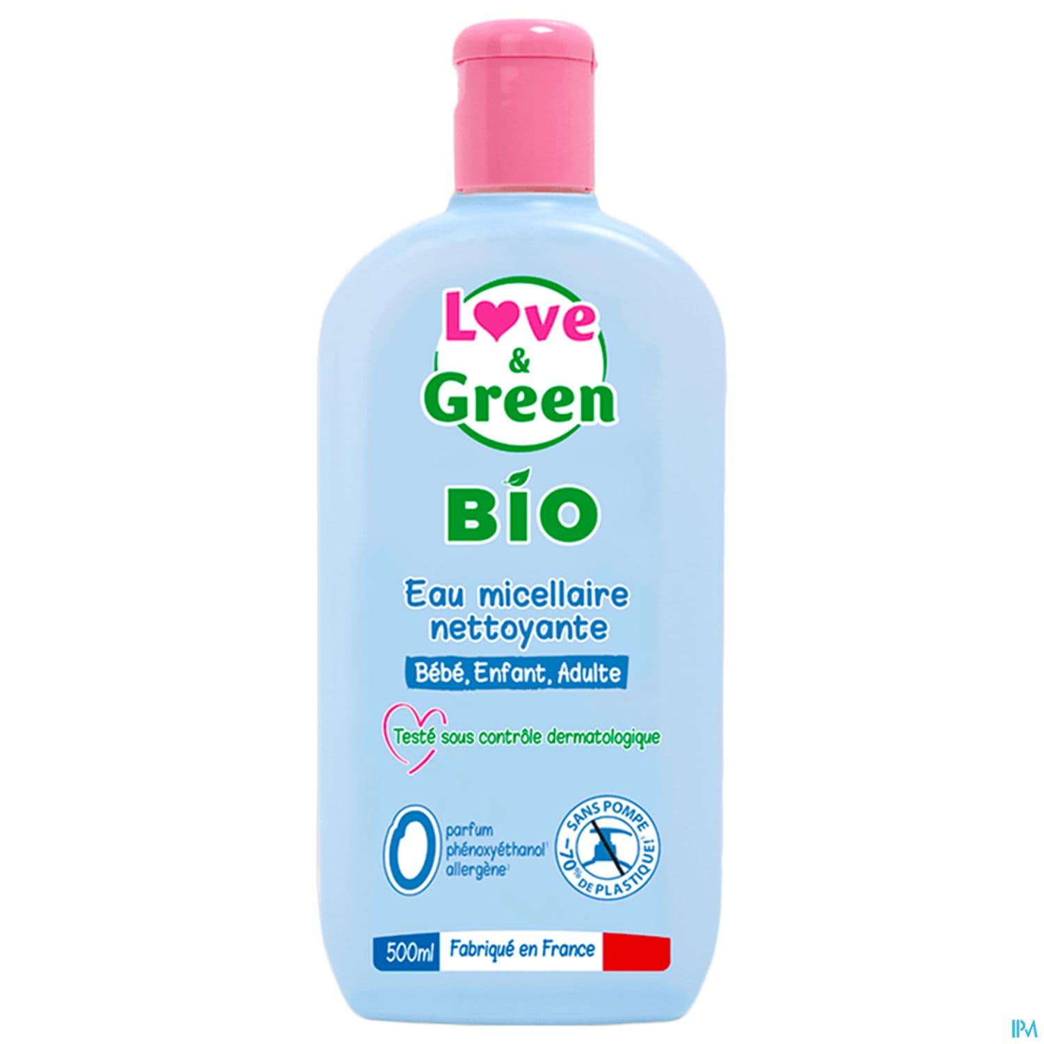 LOVE&GREEN EAU NETT BIO 500ML