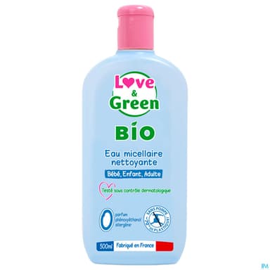 LOVE&GREEN EAU NETT BIO 500ML