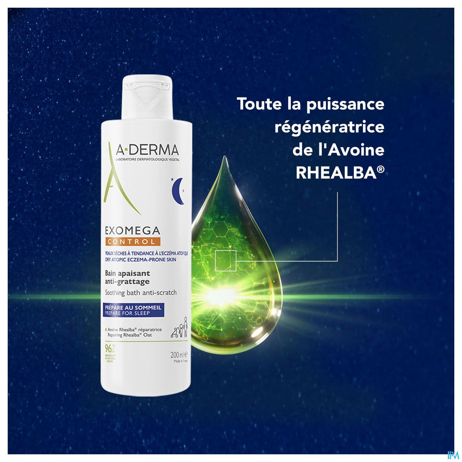 A-DERMA EXOMEGA CONTROL BAIN 200ML