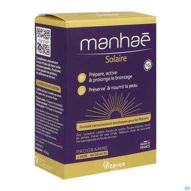 Vitavea Manhae Solaire Gelule 60