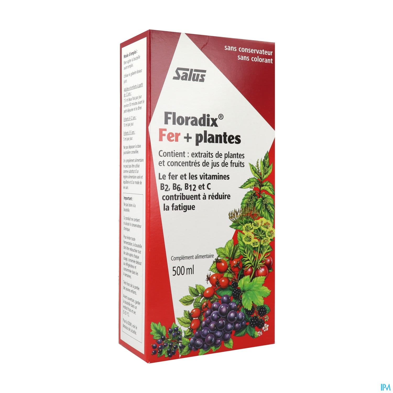 FLORADIX FER+PLANTE SOLBUV500ML