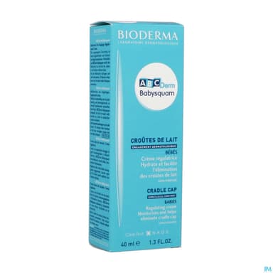 Bioderma Abcderm Babysquam Creme Hydratante Keratoreg 40ml