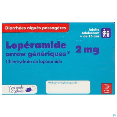 LOPERAMIDE 2MG ARROW CONS GELUL 12
