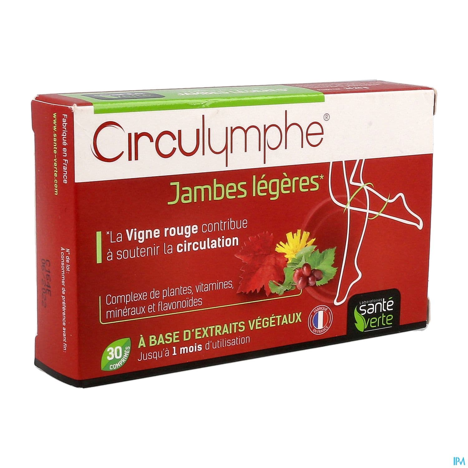 CIRCULYMPHE SANTE VERTE CPR30