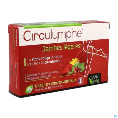 CIRCULYMPHE SANTE VERTE CPR30