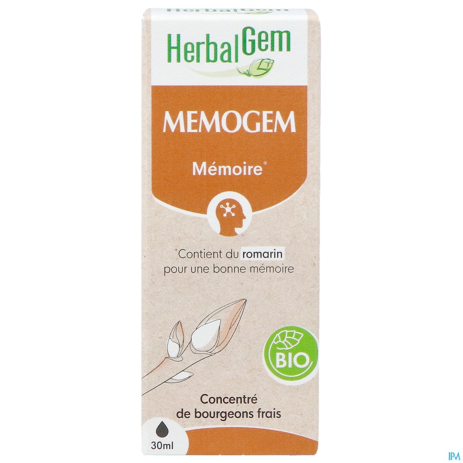Herbalgem Memogem Gc10 Memoire Bio 30ml