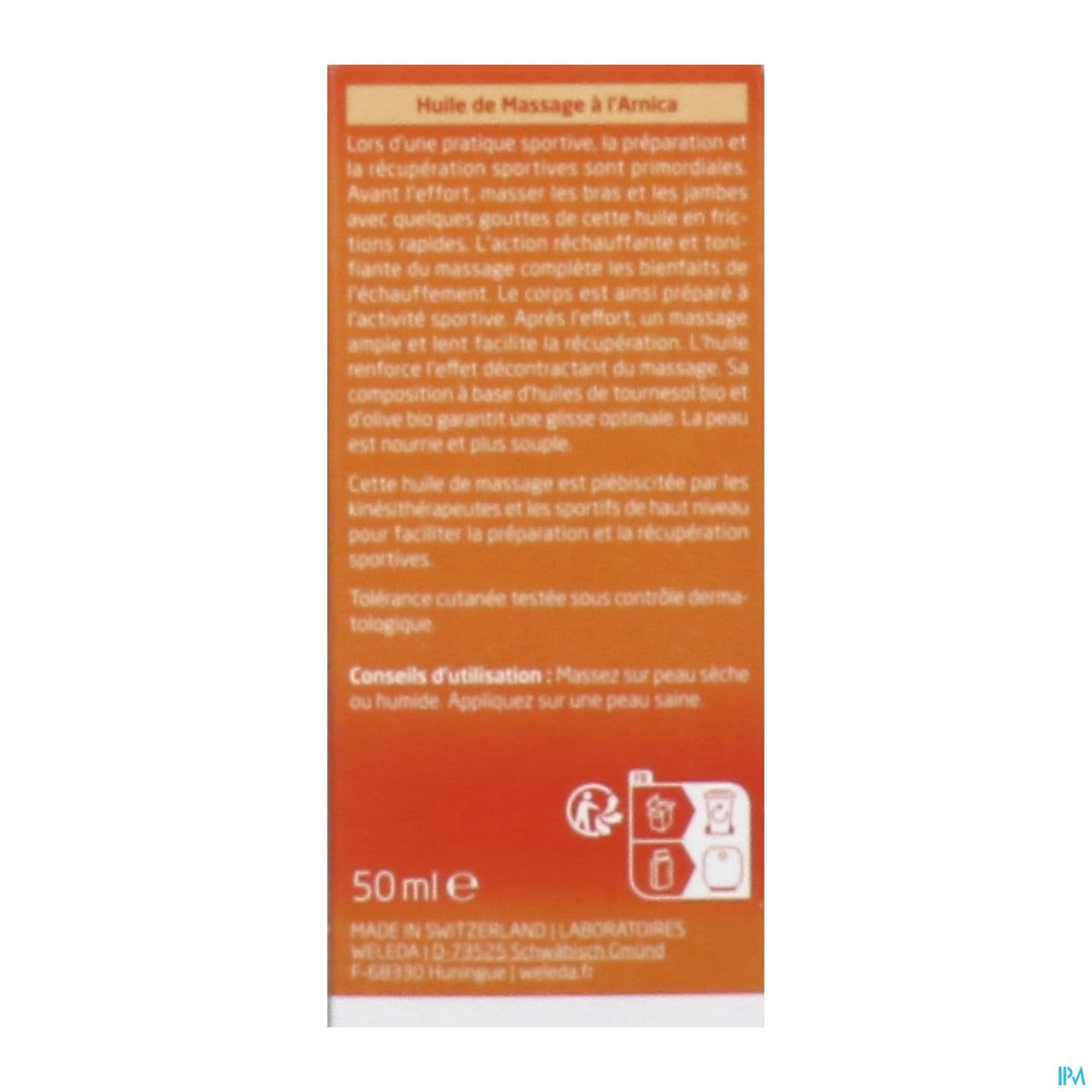 WELEDA HLE MASSAG ARNICA 50ML