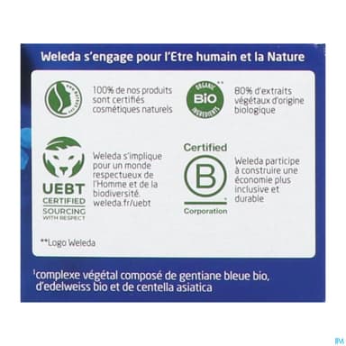 WELEDA CR REDENS NUIT GENTIANE40ML