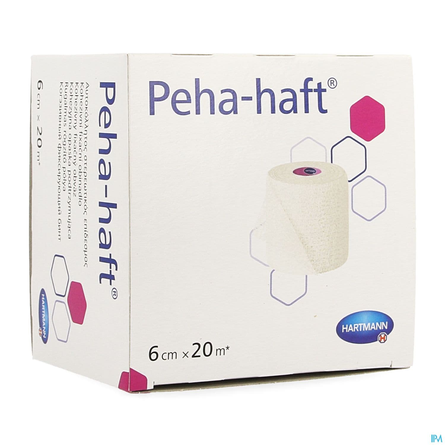BANDE PEHA HAFT LATEX FREE 6CMX20M
