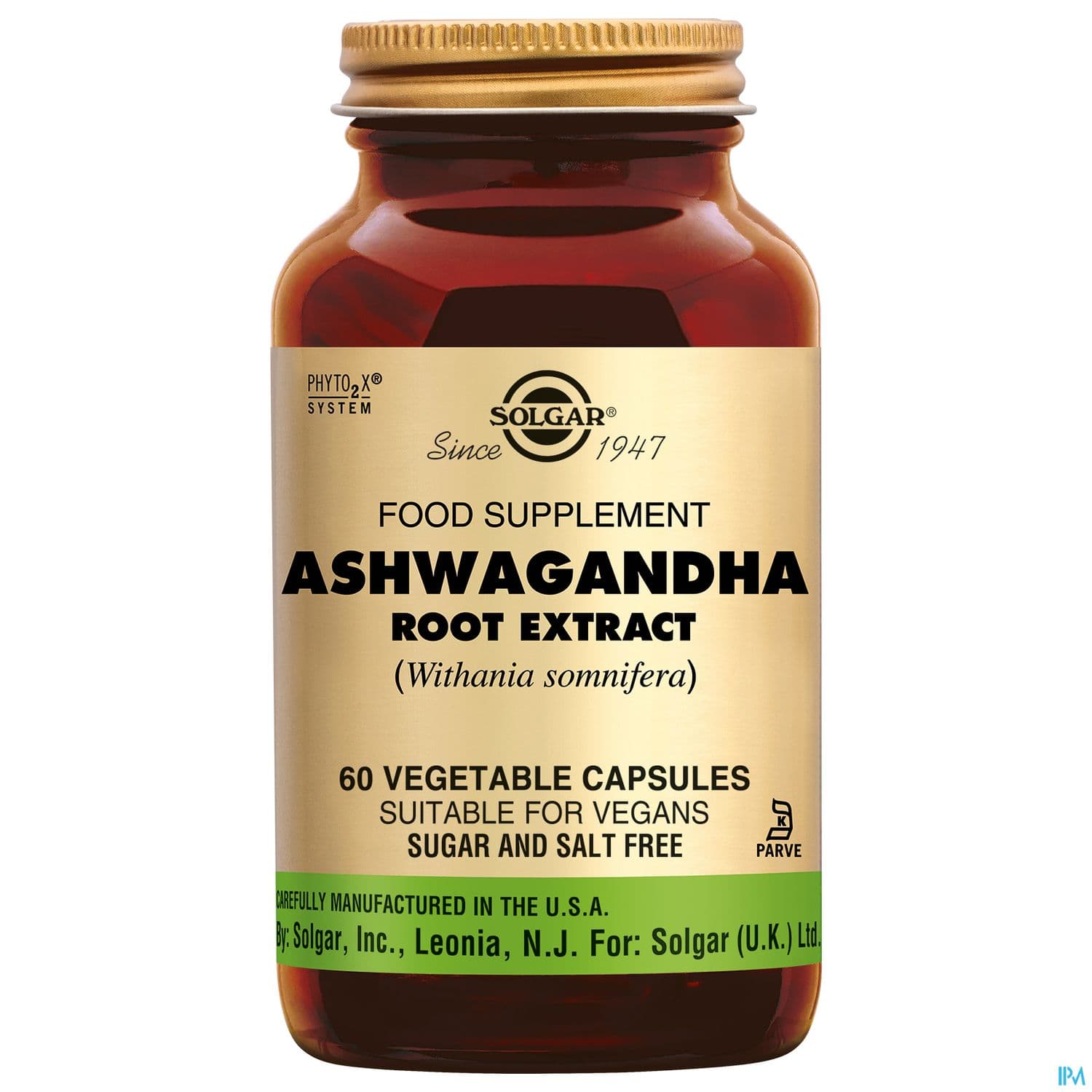 Solgar Sfp Ashwagandha Gelule Vegetale 60