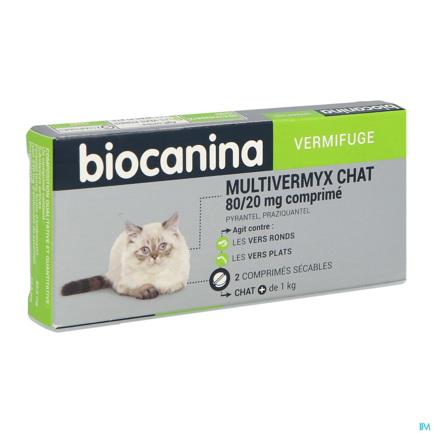 Multivermix Chat Comprime 2