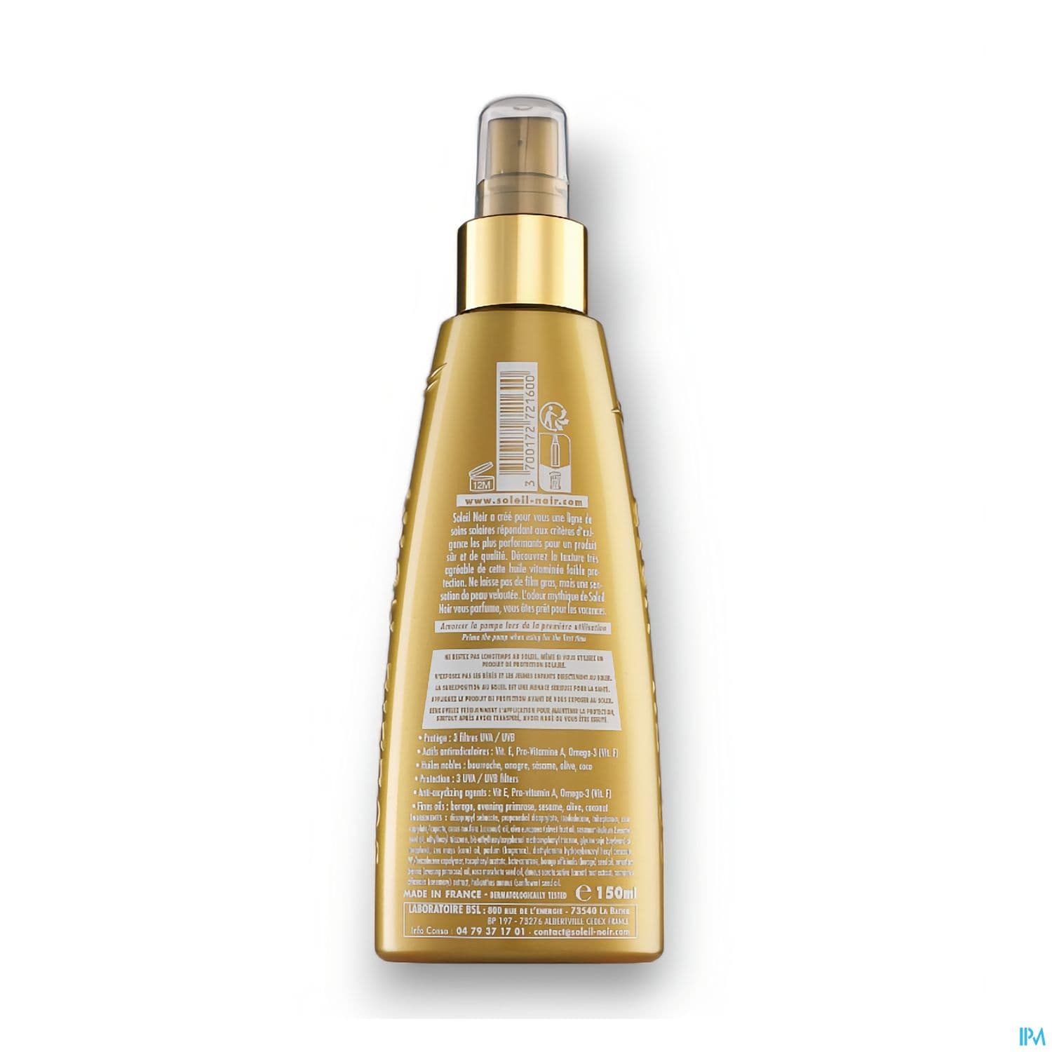 SOLEIL NOIR HLE SEC VIT10 SPR150ML